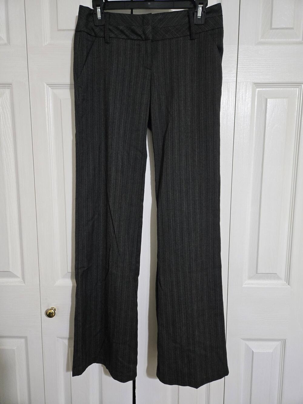 My Michelle size 3 junior's gray pinstripe dress pants